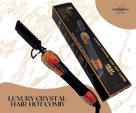 Luxe Crystal Hot Comb